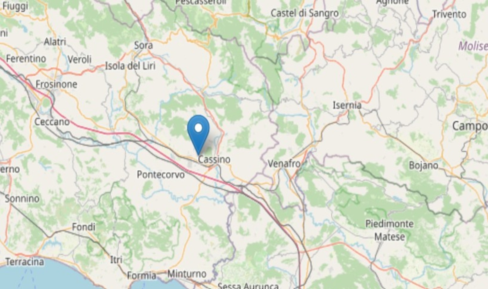 Terremoto Cassino