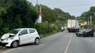 Via Arianese, ancora un incidente sulla strada provinciale: due persone sono gravemente ferite