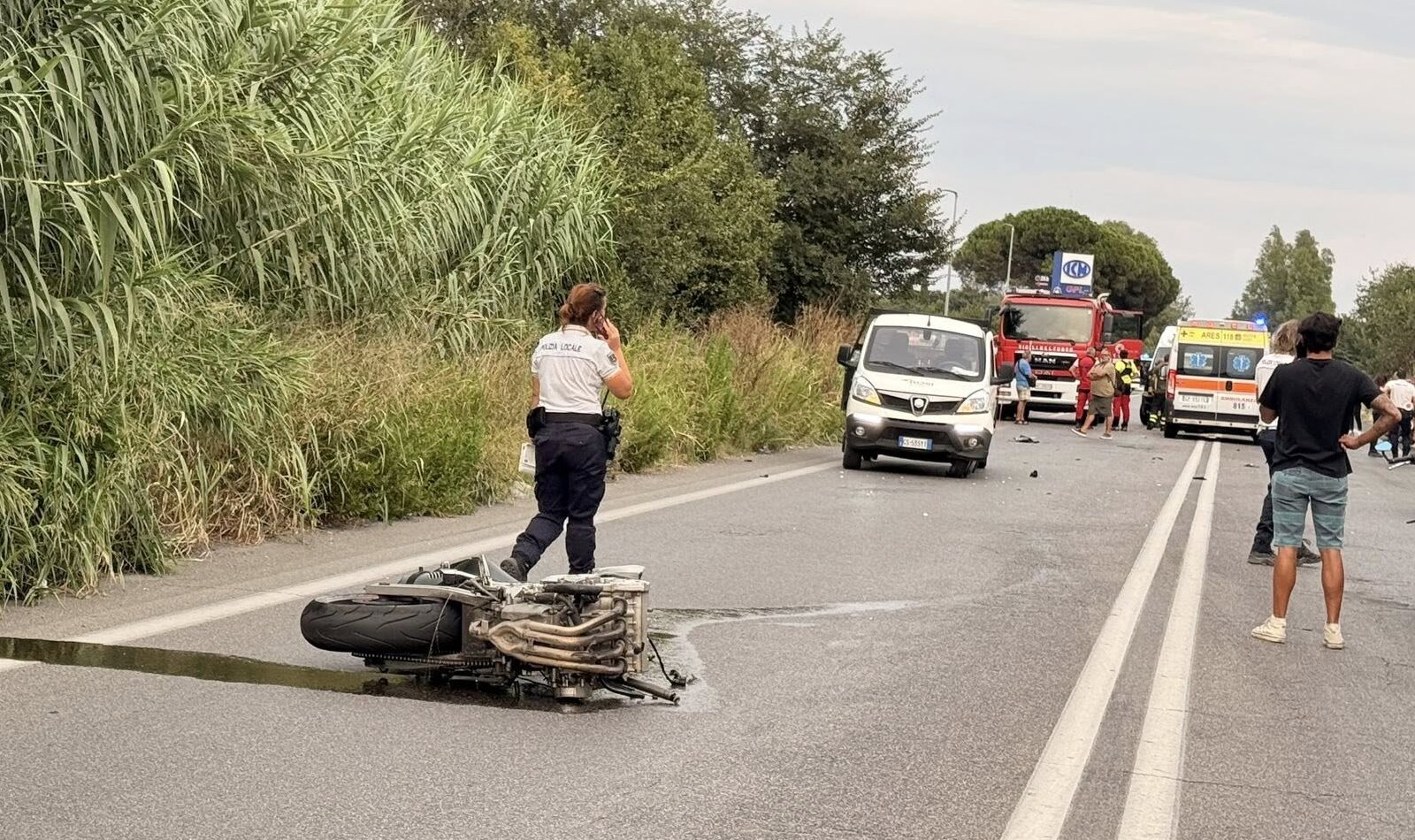 Incidente zona Palo Laziale Ladispoli