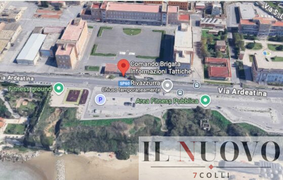Anzio, la caserma Santa Barbara
