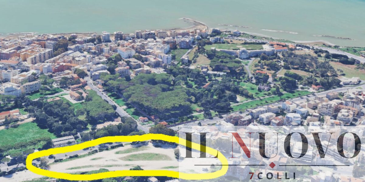 Anzio, l'area in cui sorgerà il nuovo parcheggio, foto Google Maps