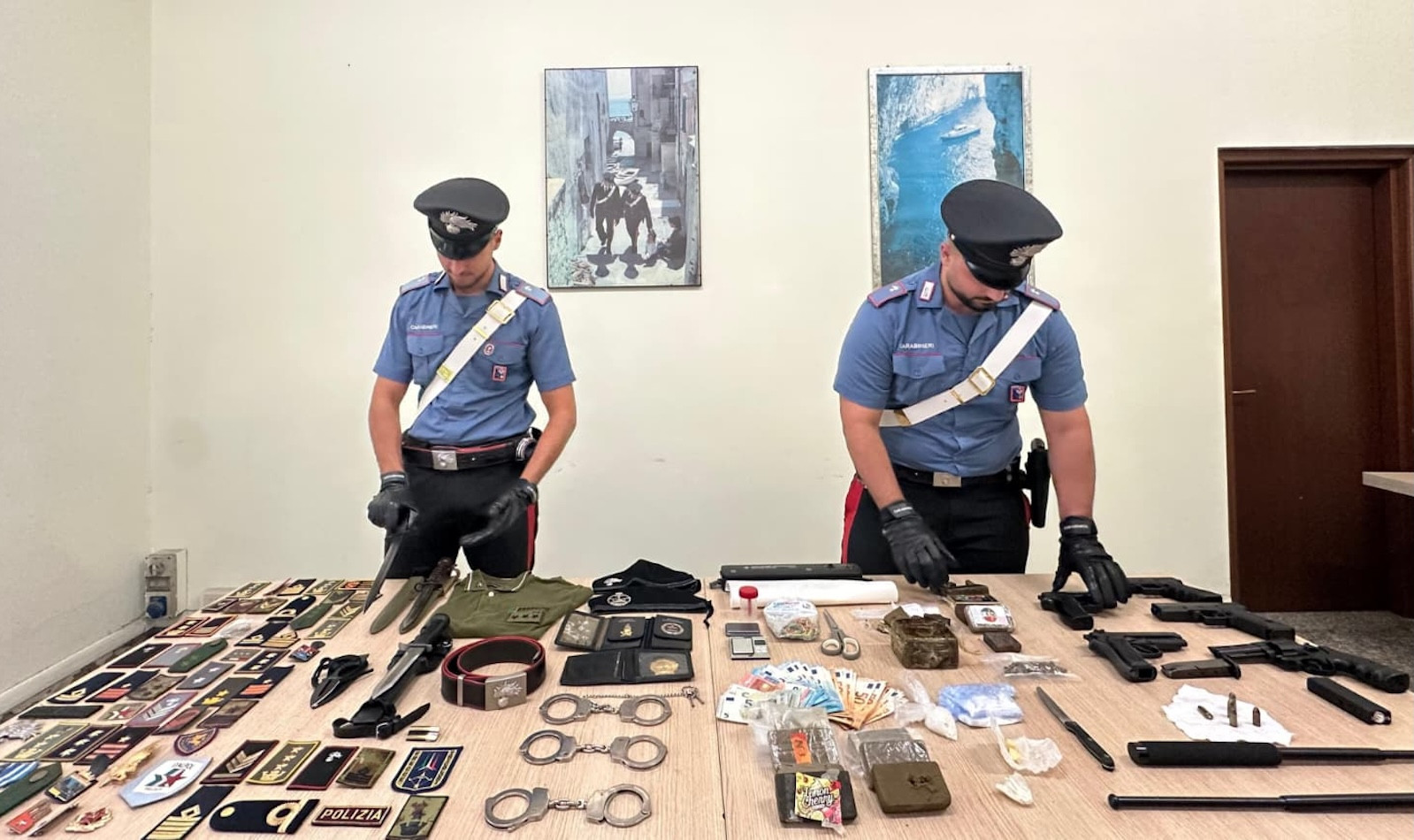 Armi in casa a Roma - arrestato 23enne