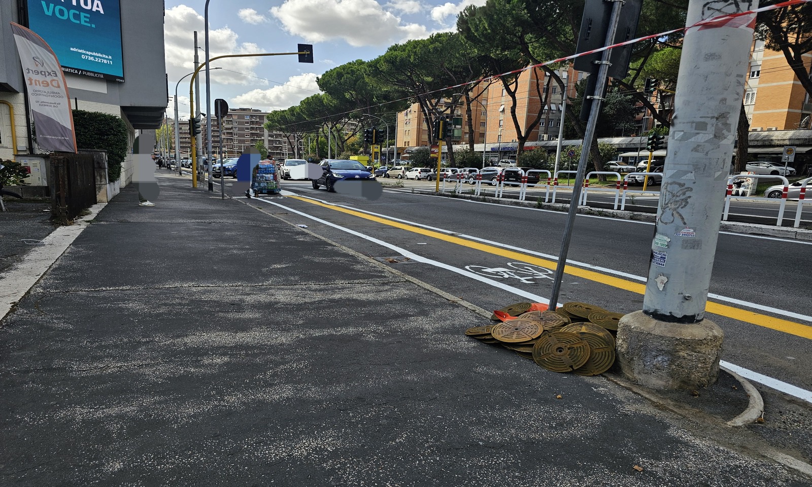 Bike lane a Roma