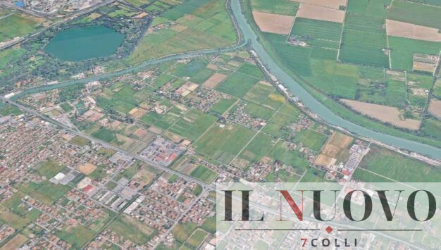 L'area tra Fiumicino e Ostia Antica, foto Google Maps