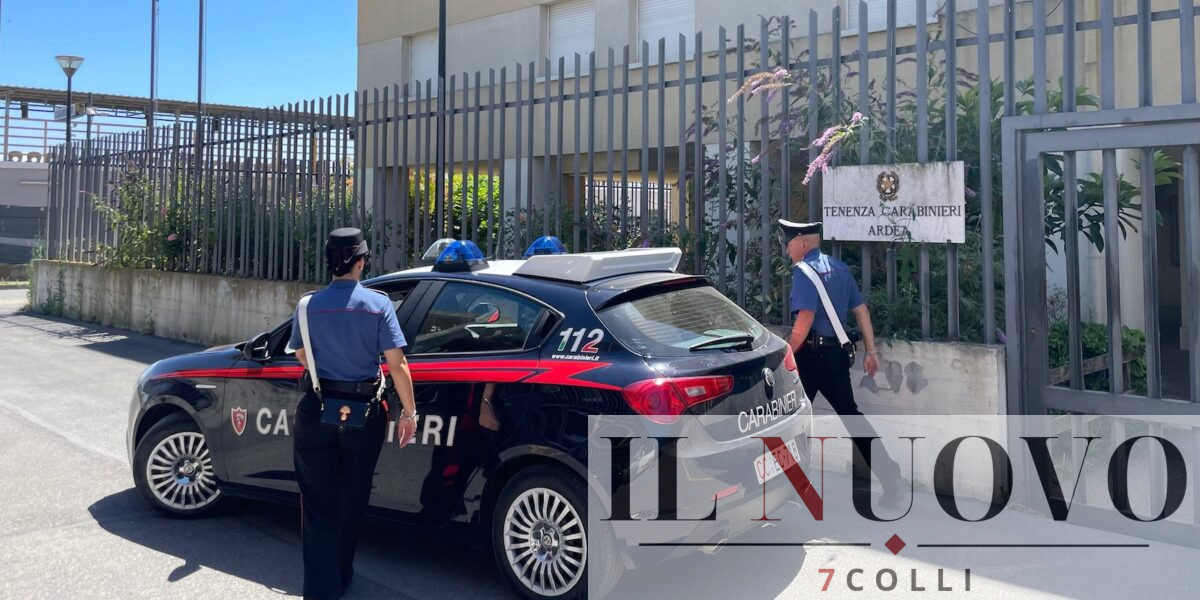 I Carabinieri della Tenenza di Ardea