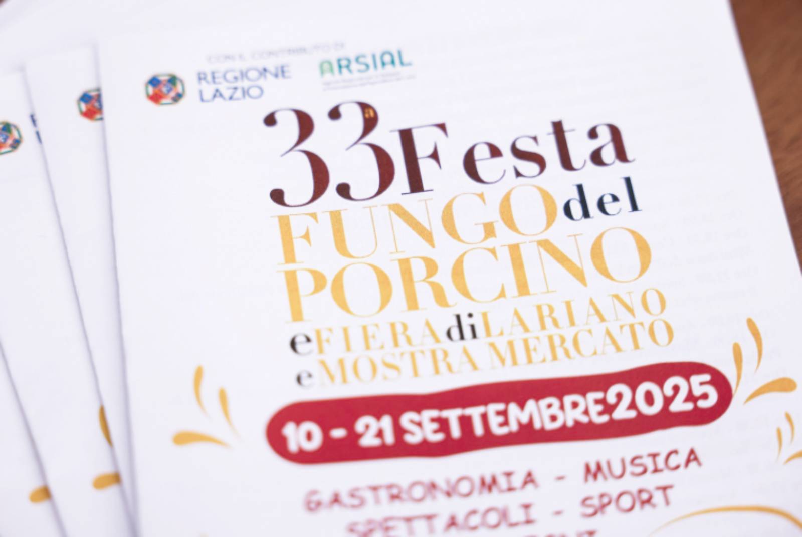 Lariano, sagra dei funghi porcini