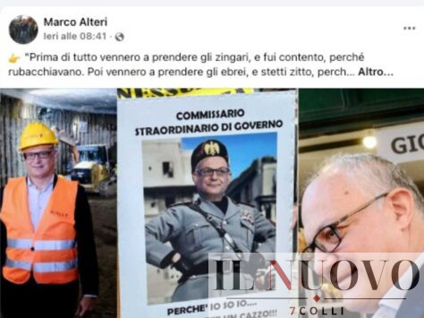 Recente post di Marco Alteri, presidente della Commissione Urbanistica di Albano Laziale, braccio destro del sindaco Borelli sui temi ambientali