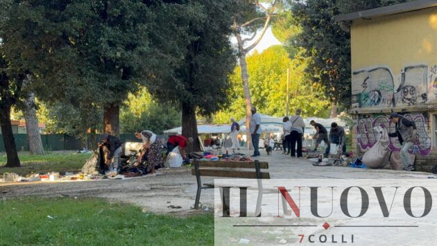 mercatino abusivo Talenti