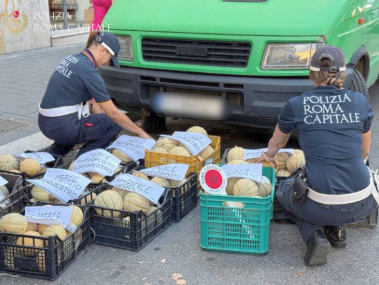Roma, Polizia Locale in azione