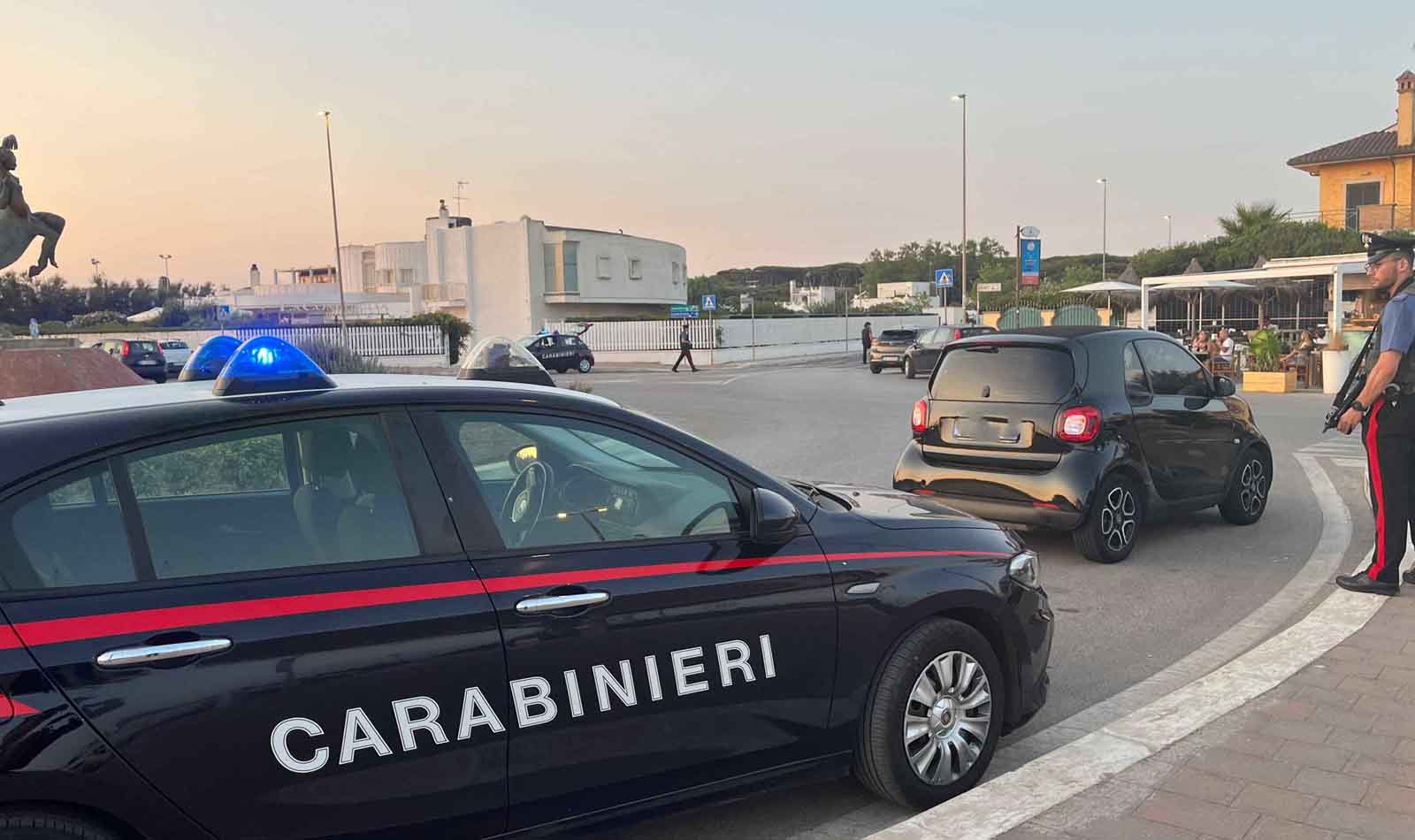 Ostia Carabinieri in azione