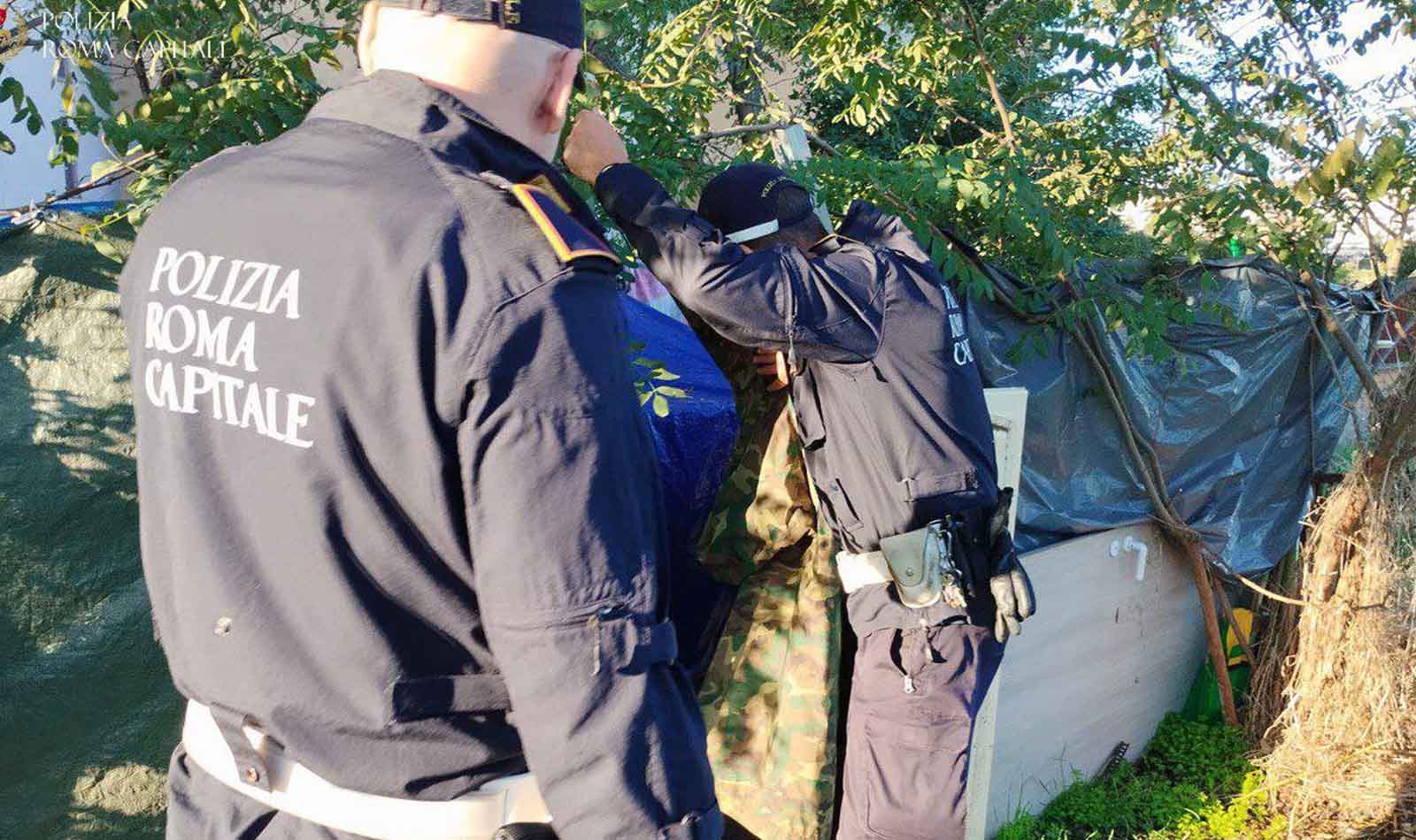 Polizia Locale in azione Primavalle Roma