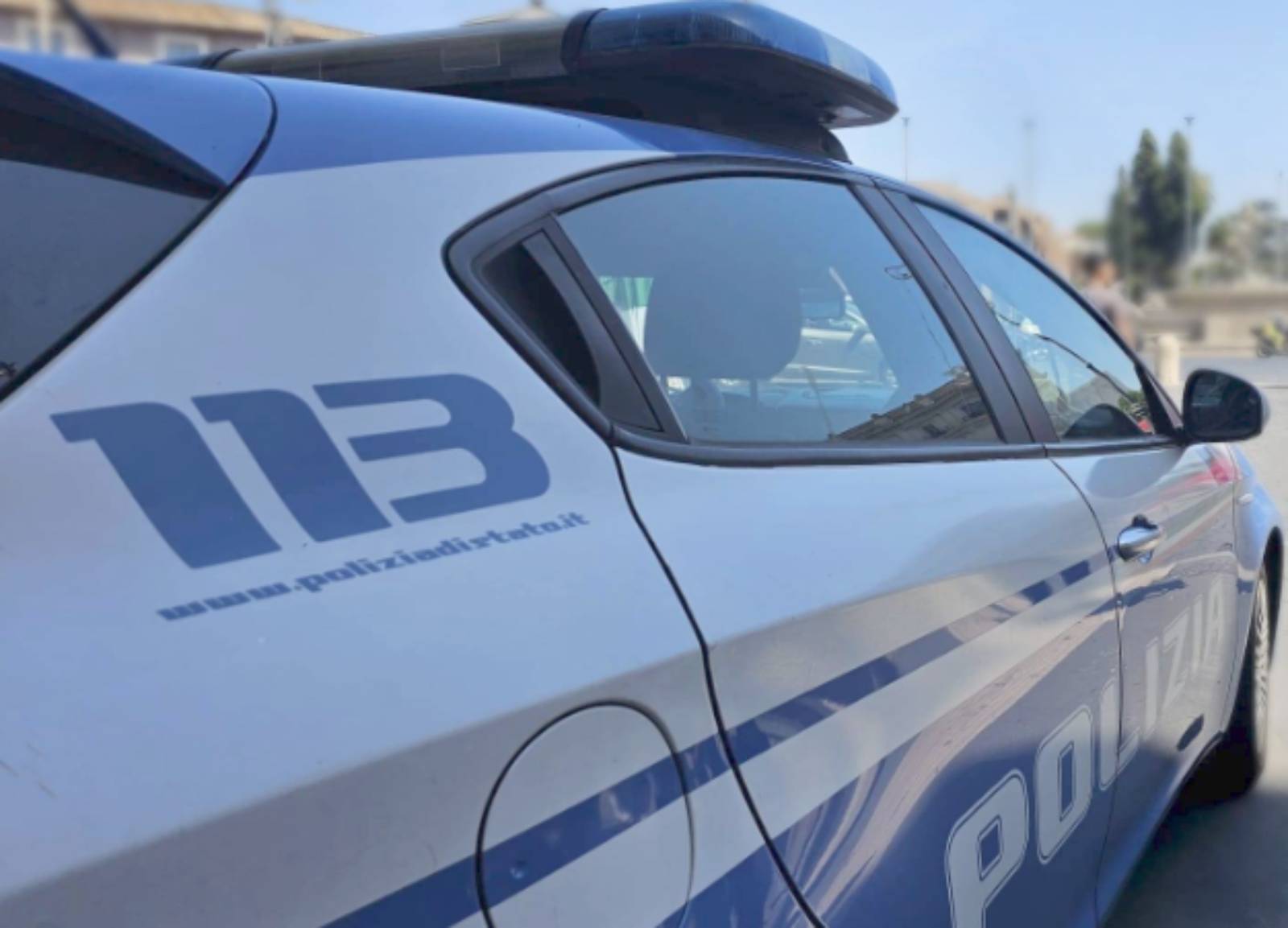 Polizia in azione a Roma