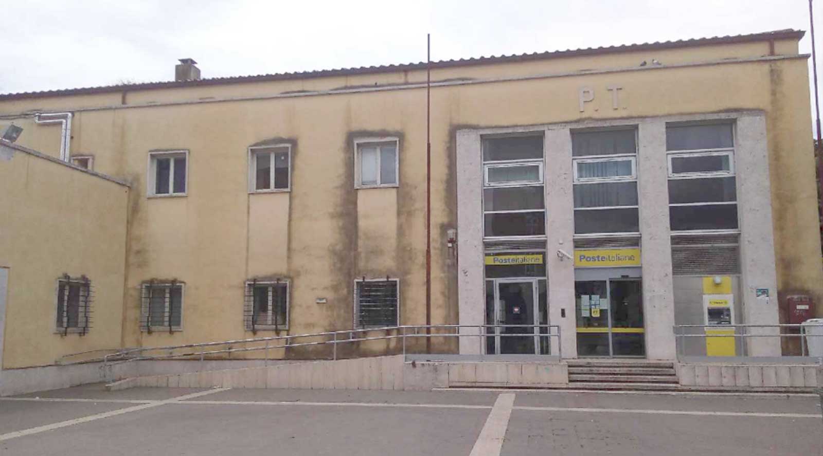 Pomezia, palazzo Poste Italiane, foto rendering del progetto del Comune