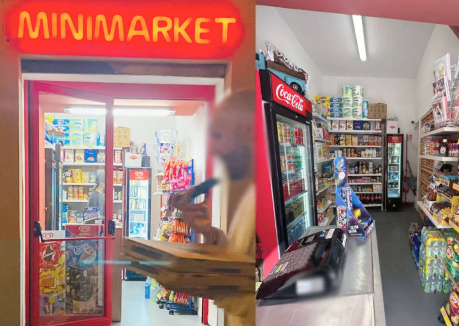 Pomezia, un mini market attivo a Torvaianica, foto generica