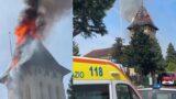 Rocca Priora, incendio al campanile della Parrocchia Madonna del Buon Consiglio