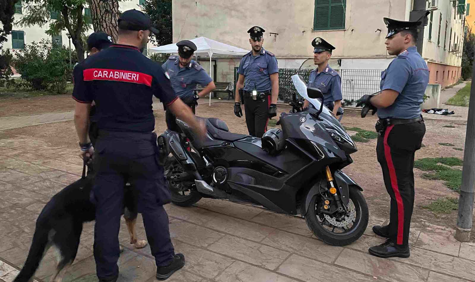 Roma, Carabinieri al Quarticciolo