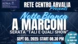 Roma, torna la Notte Bianca a Marconi: musica live, spettacoli e negozi aperti