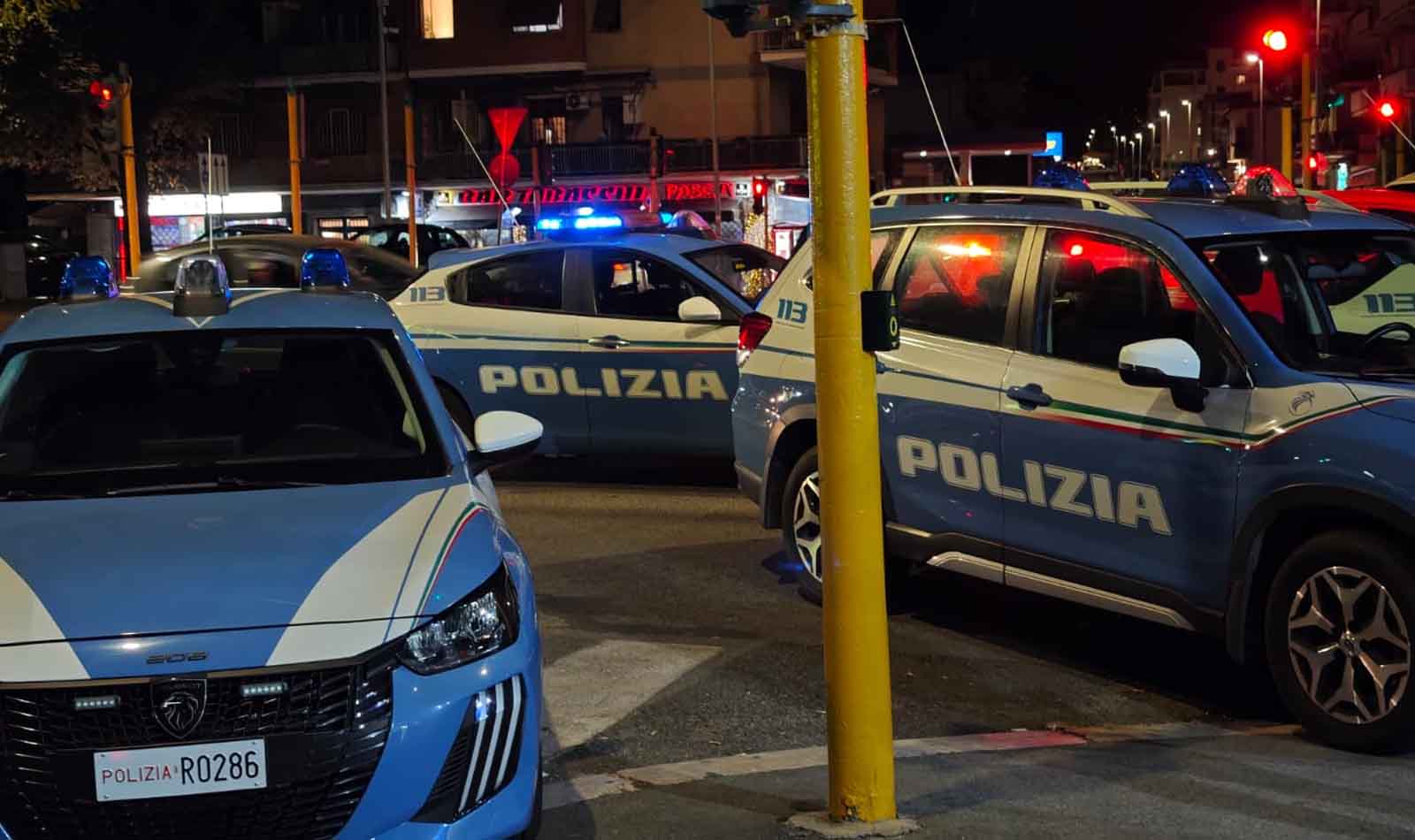 Roma, Polizia al Quarticciolo