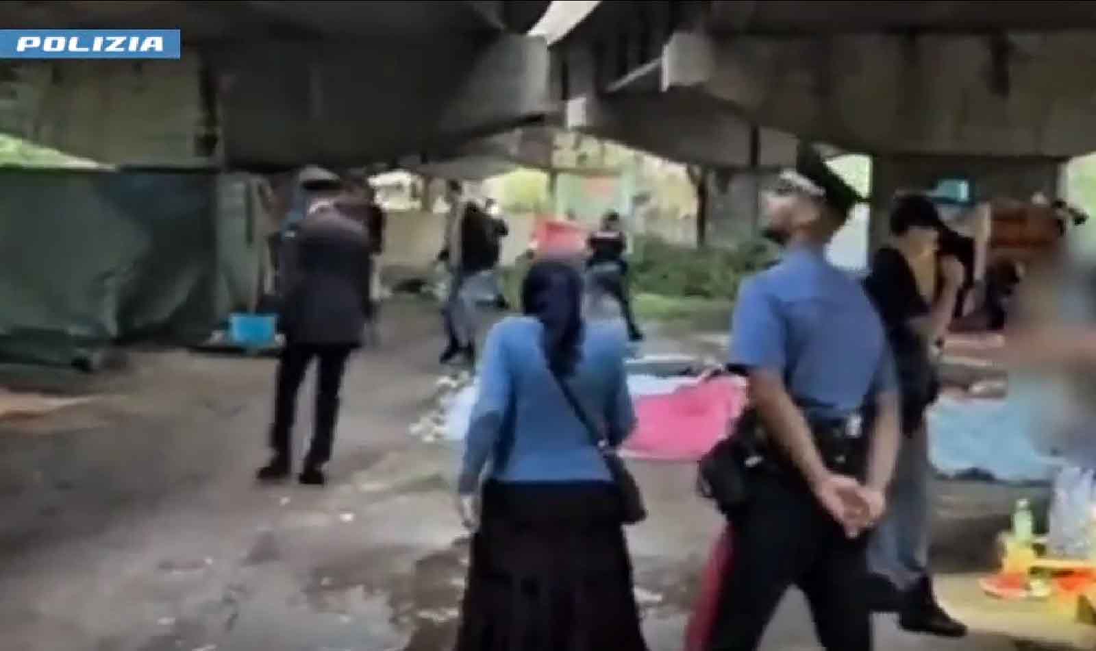Roma, Polizia e Carabinieri ex Miralanza