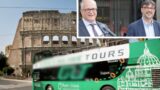 Roma, i giganti dei bus per gli aeroporti di Fiumicino e Ciampino contro il Campidoglio: nuova guerra in Tribunale