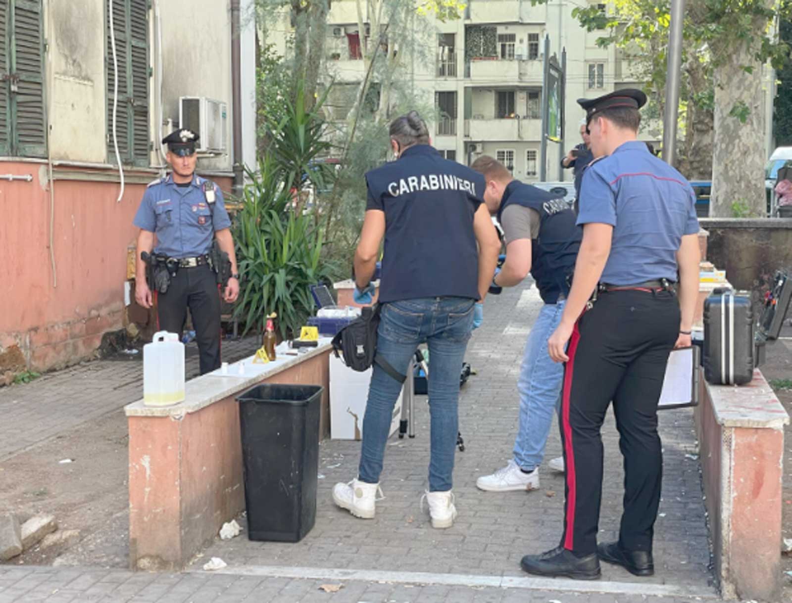 Carabinieri in azione a Roma