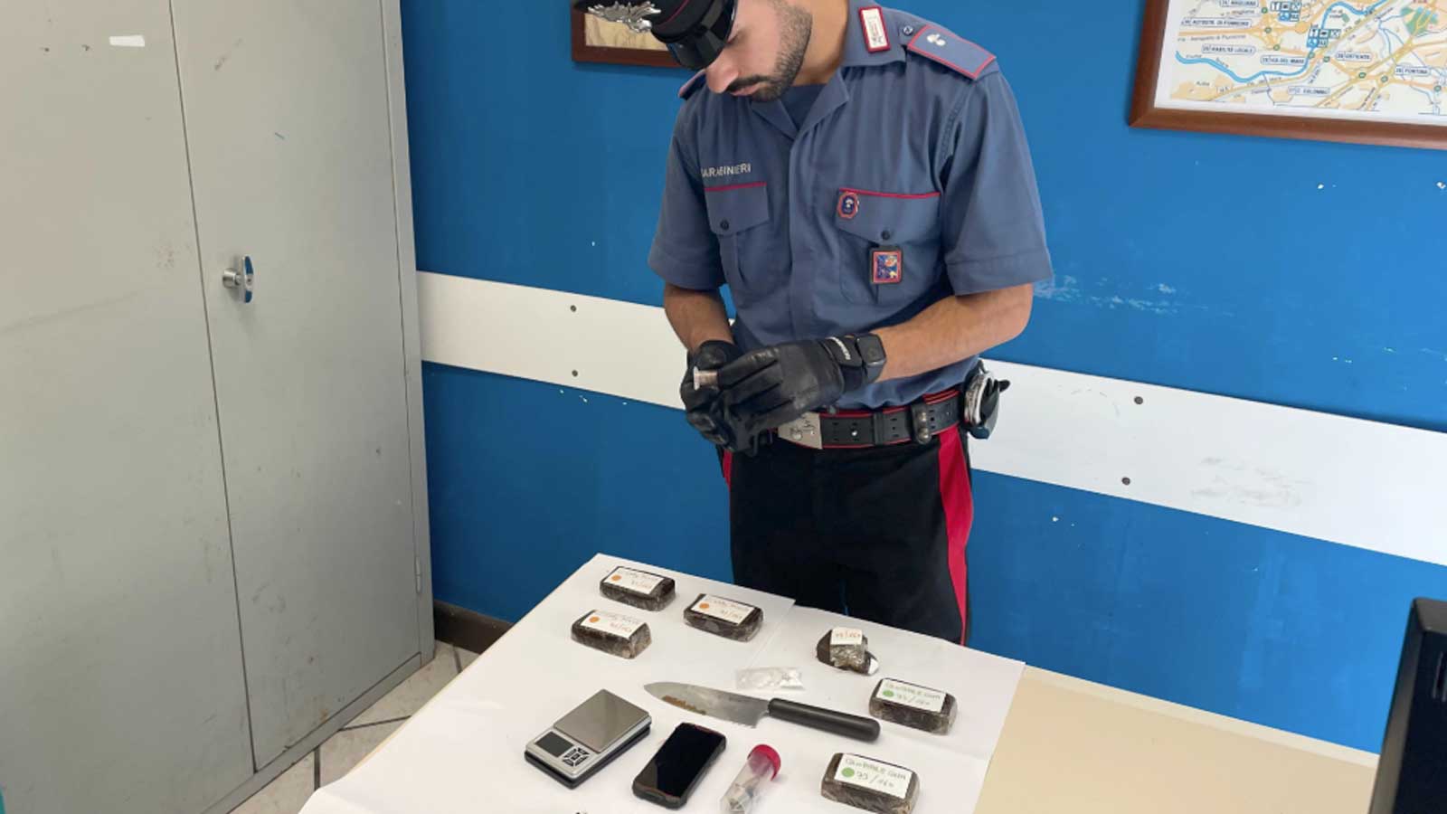 Carabinieri in azione a Roma
