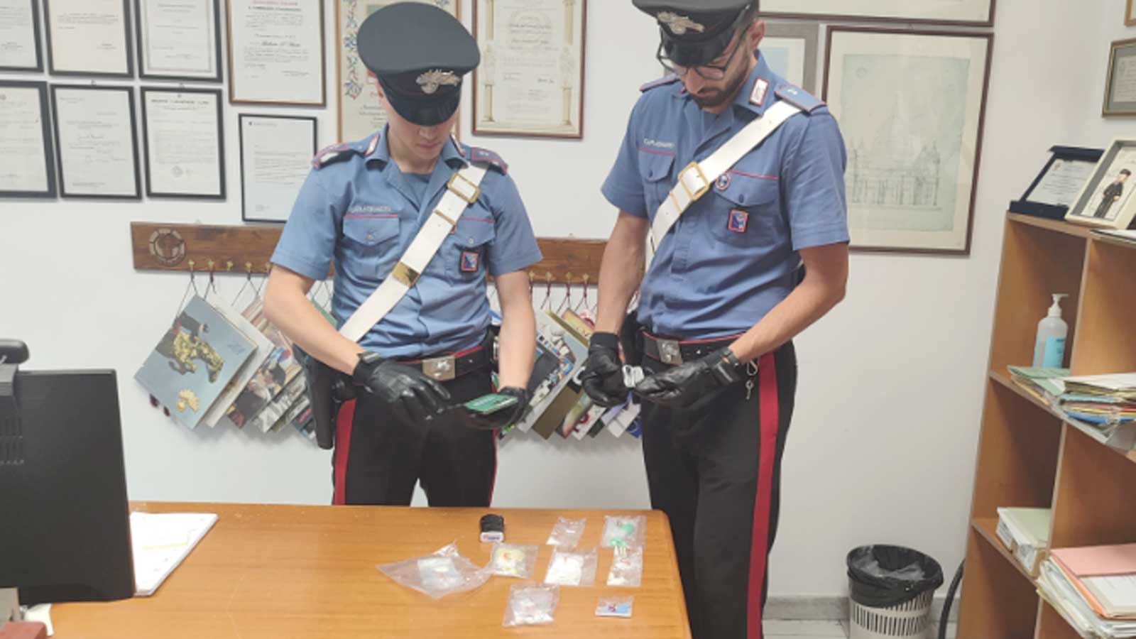 Carabinieri in azione a Roma
