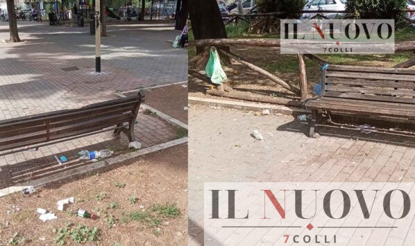 Roma, immondizia in piazza dei Consoli