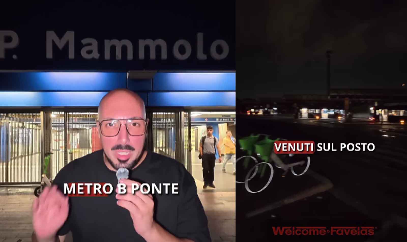 Roma, metro B Ponte Mammolo