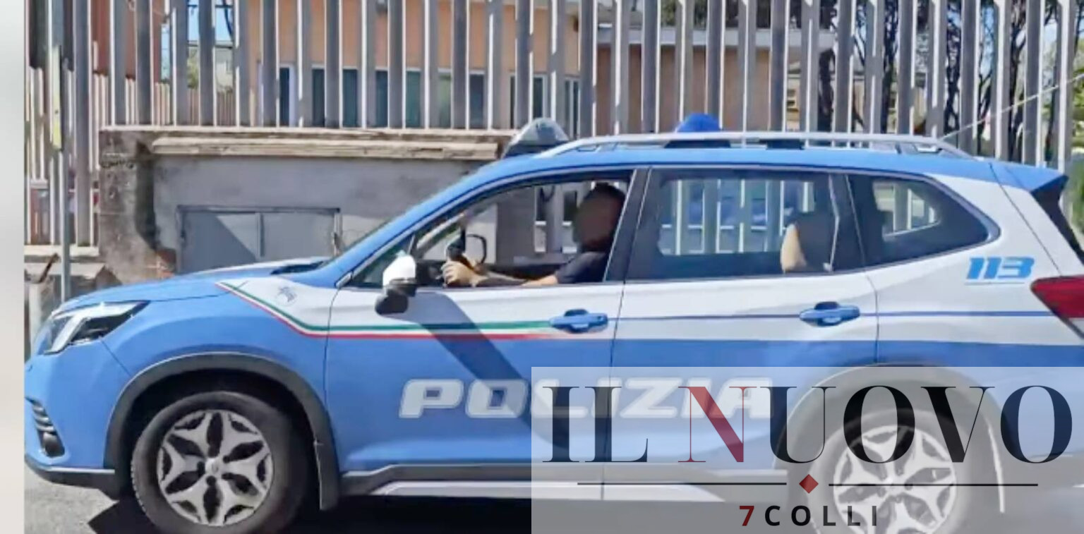 Polizia di Stato di Roma in azione