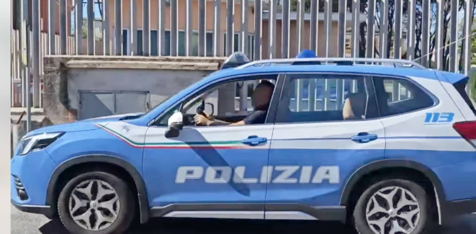 Polizia di Stato di Roma in azione