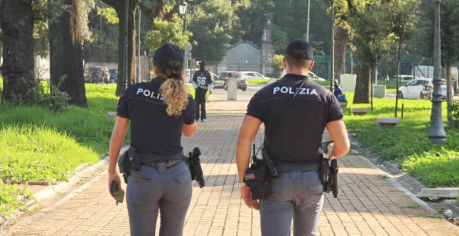 Polizia di Stato in azione a Roma