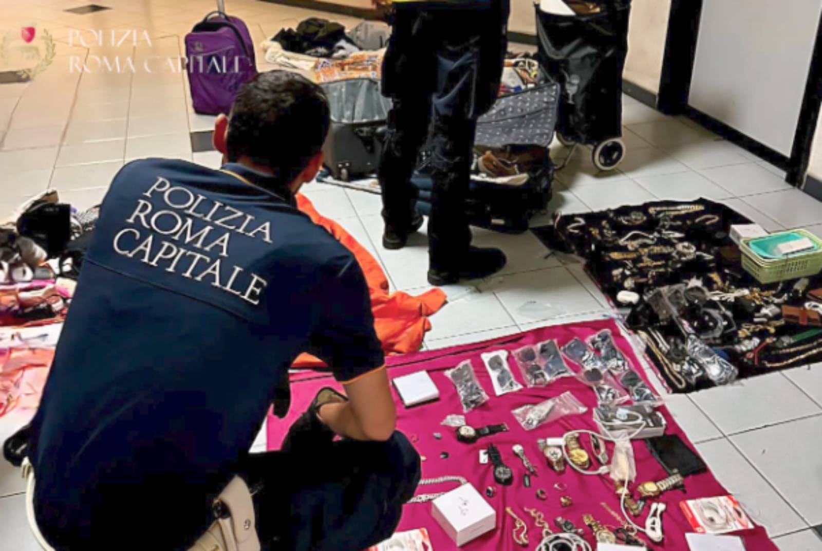 Polizia Locale in azione a Roma