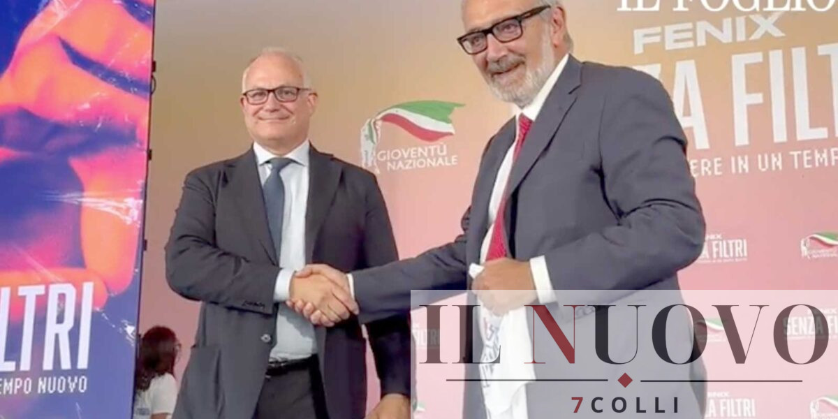 Roma, da sinistra il governatore Rocca e il sindaco Gualtieri, foto Comune di Roma - www.7colli.it