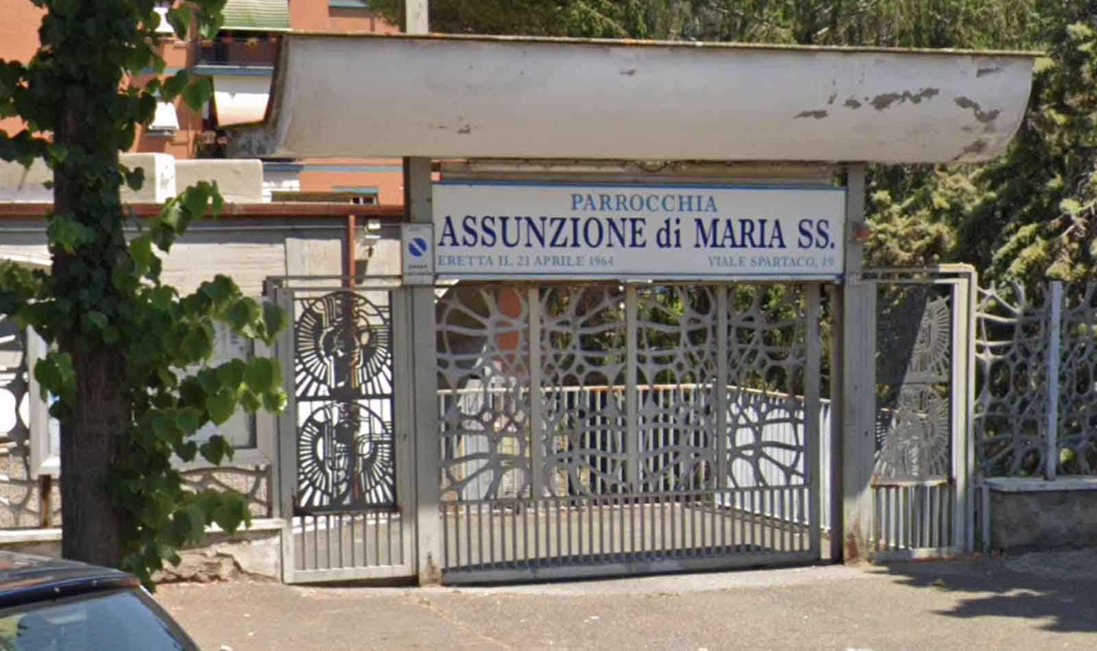 Roma, viale Spartaco 19 Parrocchia Assunzione