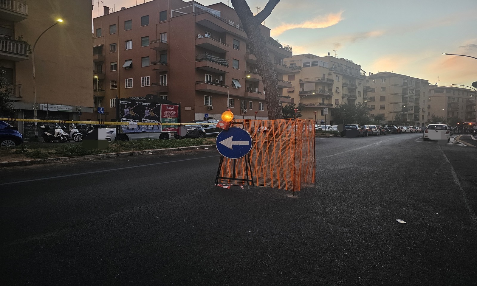 Voragine a Montesacro a Roma