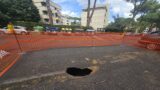 Roma, l’asfalto sprofonda al Nuovo Salario: ennesima voragine nel quartiere (FOTO)