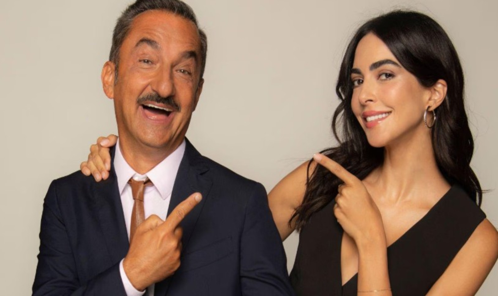 Nicola Savino e Rocío Muñoz Morales