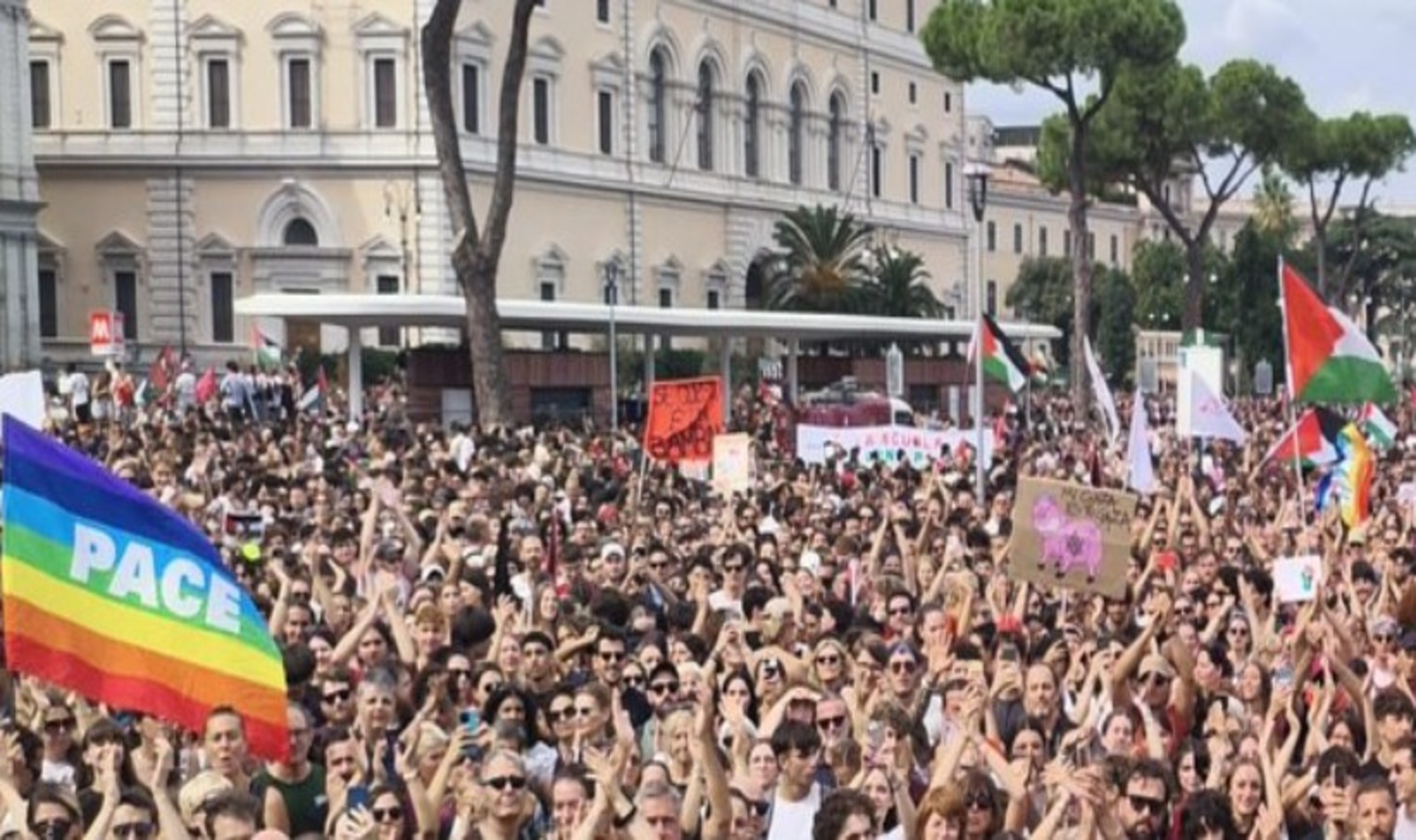 Sciopero per Gaza