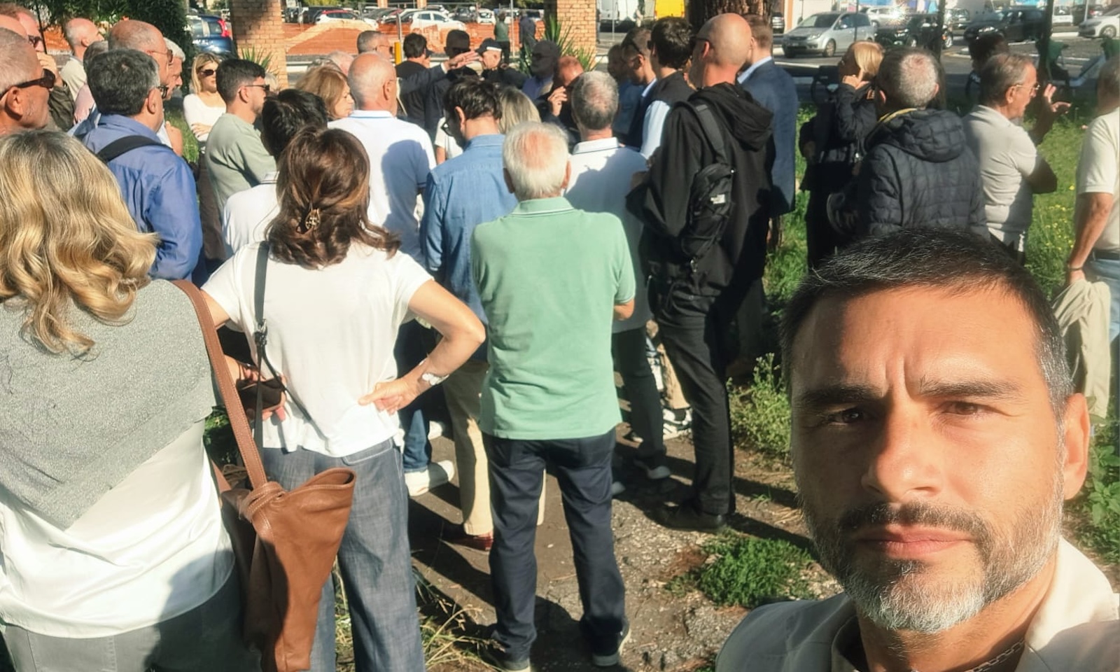 protesta black point Nomentana San Basilio