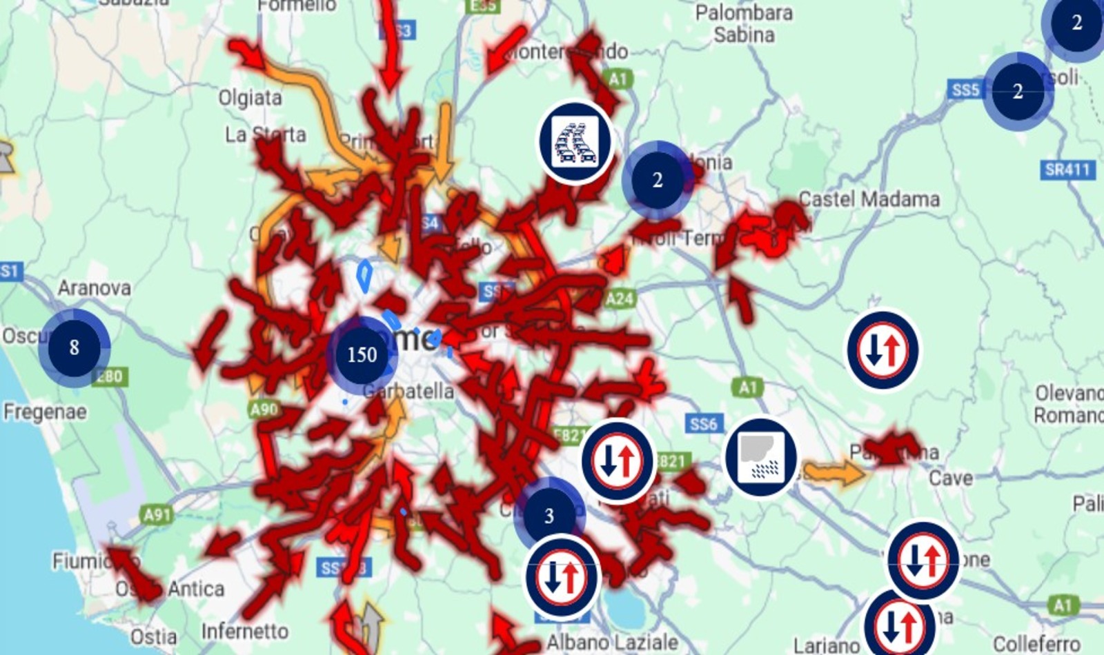 Traffico Roma