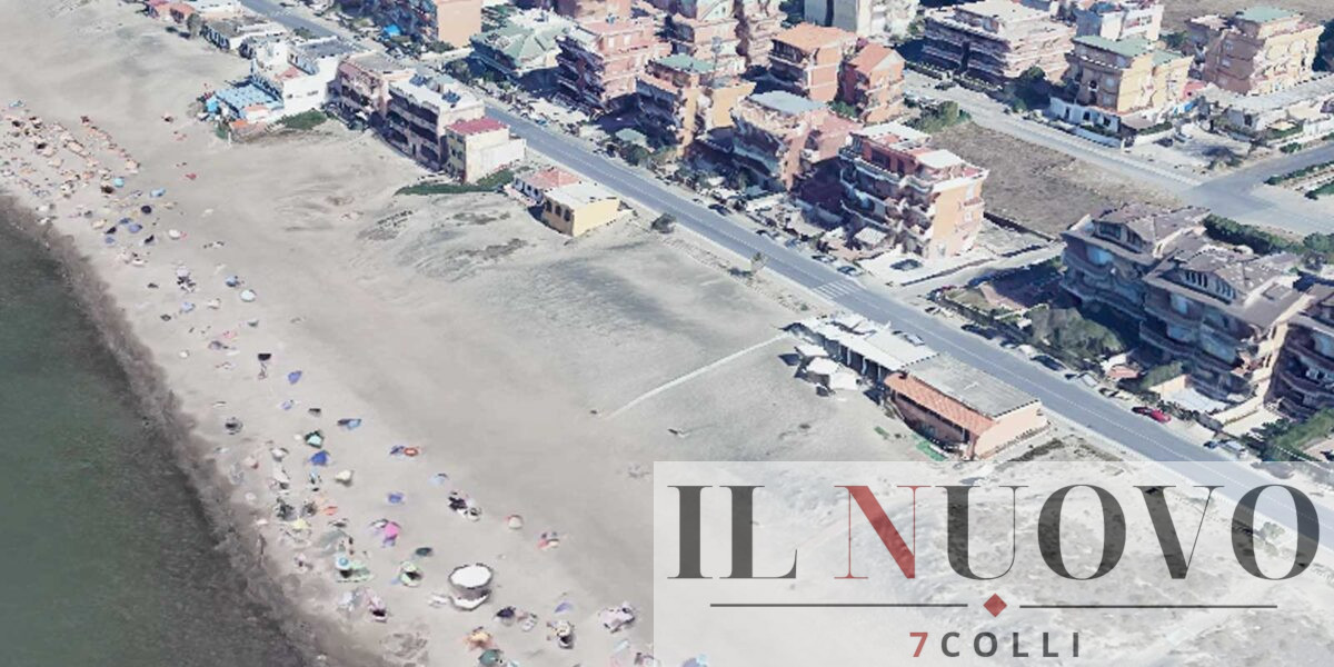 Ardea, il lungomare rutulo, foto Google Maps