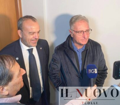 Il presidente del Consiglio regionale del Lazio con Paolo Bonolis