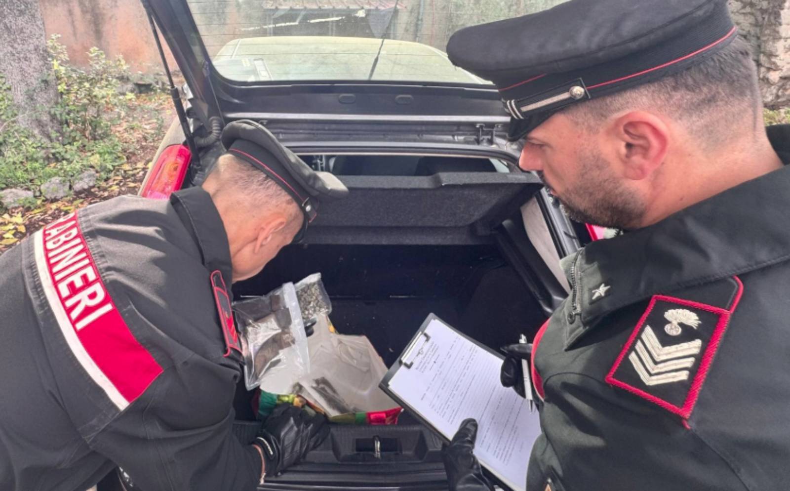 Carabinieri di Castel Gandolfo in azione