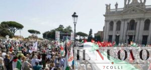 Roma, corteo pro Pal