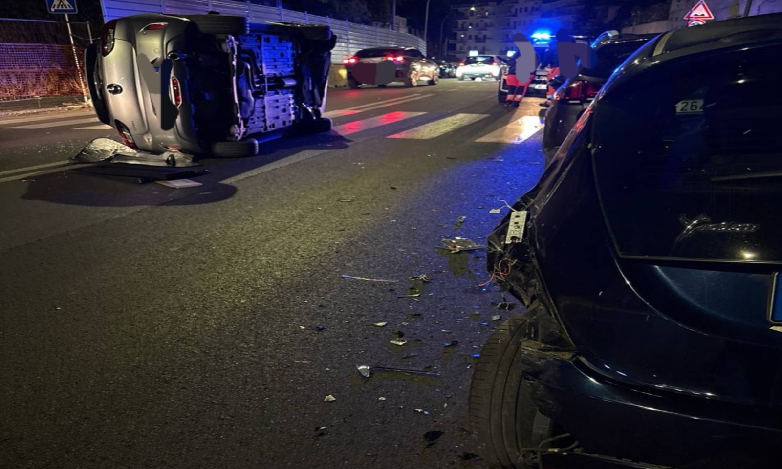 Incidenti stradali a Roma a Montesacro