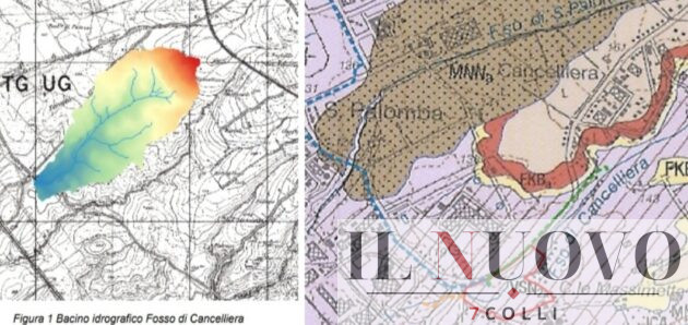 Mappa terreno dove sorgerà il termovalorizzatore a Santa Palomba