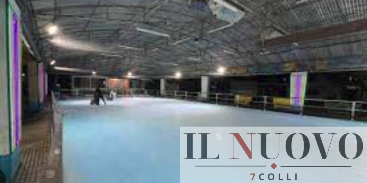 Ostia, la pista di pattinaggio degli anni passati