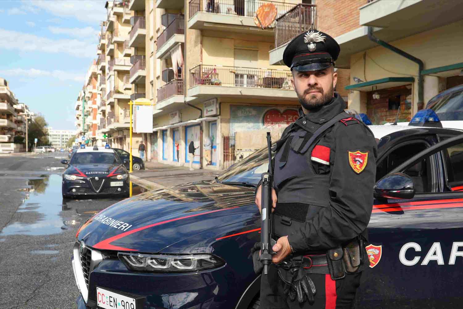 Ostia, retata dei Carabinieri