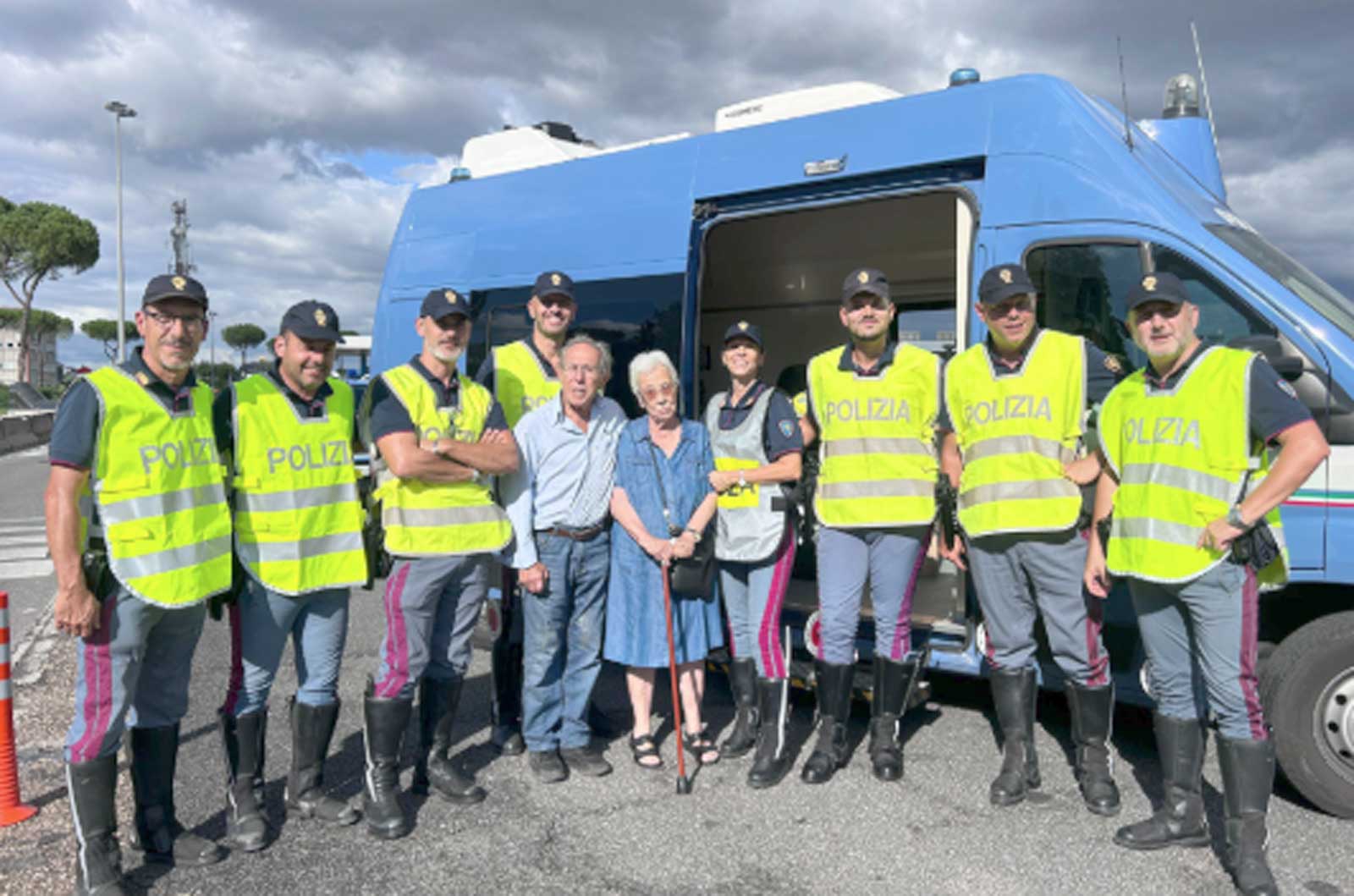 Roma, Polizia di Stato in azione